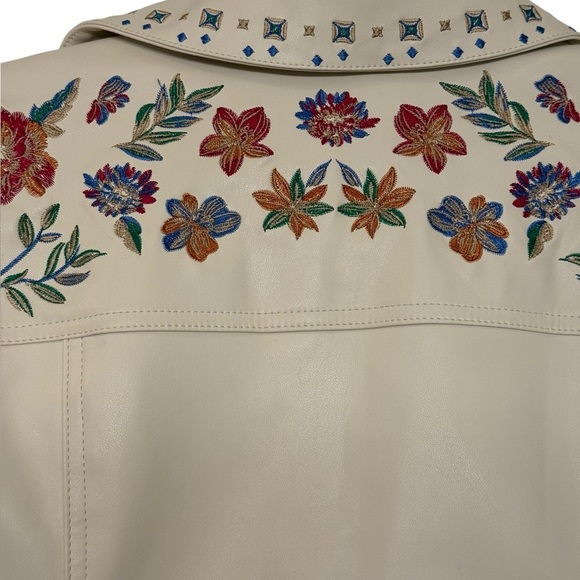 G by Giuliana Black Label Faux Leather Moto Jacket - Picture 10 of 14